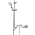 Bristan Artisan Thermostatic Surface Mounted Bar Shower Valve + Adjustable Riser & Fast Fit Connections