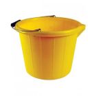 Heavy Duty Builders Bucket Yellow 3 Gallon