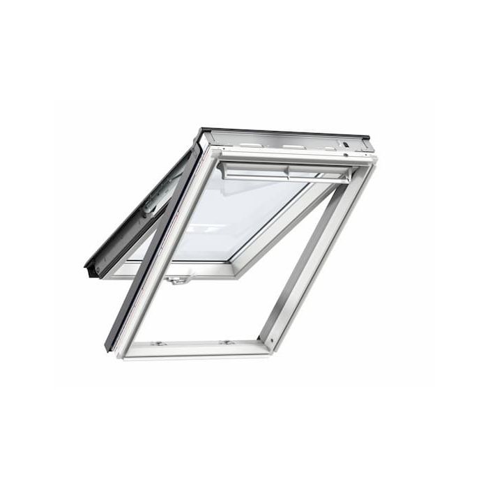 Velux Gpl Sk06 2070 Top Hung Roof Window White Painted 114x118cm