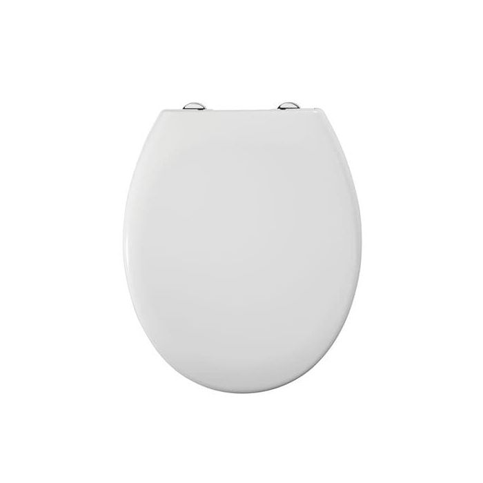 Neutron Top Fix Quick Release Soft Close Toilet Seat White Secure 8901wscsf - Heated Toilet Seat Battery Operated Uk