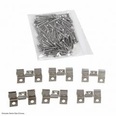 Gronodec Centre Clips & Screws (Pack of 100)