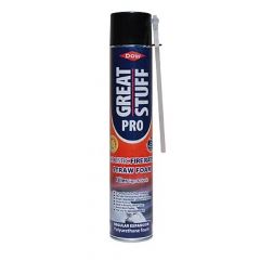 Great Stuff Pro Acoustic Fire Rated Straw Foam Pink 750ml