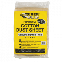 Everbuild Cotton Dust Sheet 12'X9'