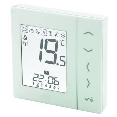 JG Speedfit Aura UFH Wireless thermostat (Battery) - White JGSTATW1W