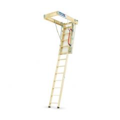 Keylite Timber Loft Ladder Complete with Hatch - KYL01 550x1000x2.8m