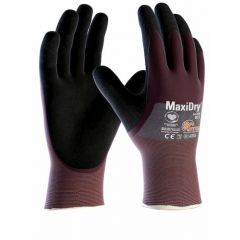 ATG MaxiDry 3/4 Coated Oil Repellent 56-425 Gloves (Size 8 Medium) 