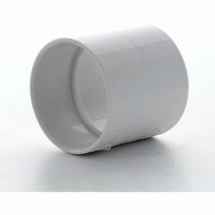 Hunter Solvent Weld ABS Straight Coupling White 40mm - WAC4W