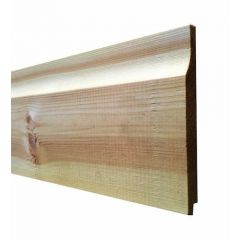 Lm 19x125mm Treated Softwood Rebated Shiplap fin sizes 14x119mm