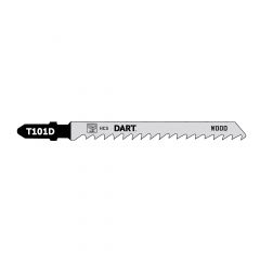 Dart T101D Wood-Cutting Jigsaw Blade 75mm (Pack of 5) DJB12