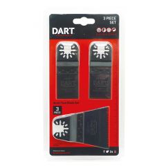 Dart 3 Piece Multi-Tool Oscillating Blade Set – DMT3MK