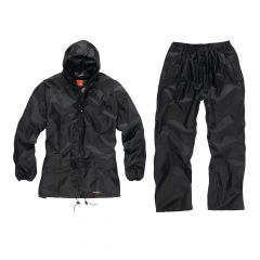 Scruffs Waterproof Rainsuit (Black) T54559