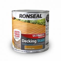 Ronseal Ultimate Protection Decking Stain-2.5 Litres-Charcoal