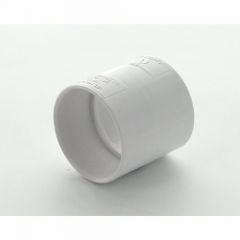 Hunter Solvent Weld ABS Straight Coupling White 32mm - WAC3W