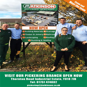 JT Atkinson Builders Merchant Opens In Pickering